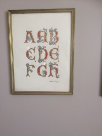 Lombardiskt Alfabet  A3